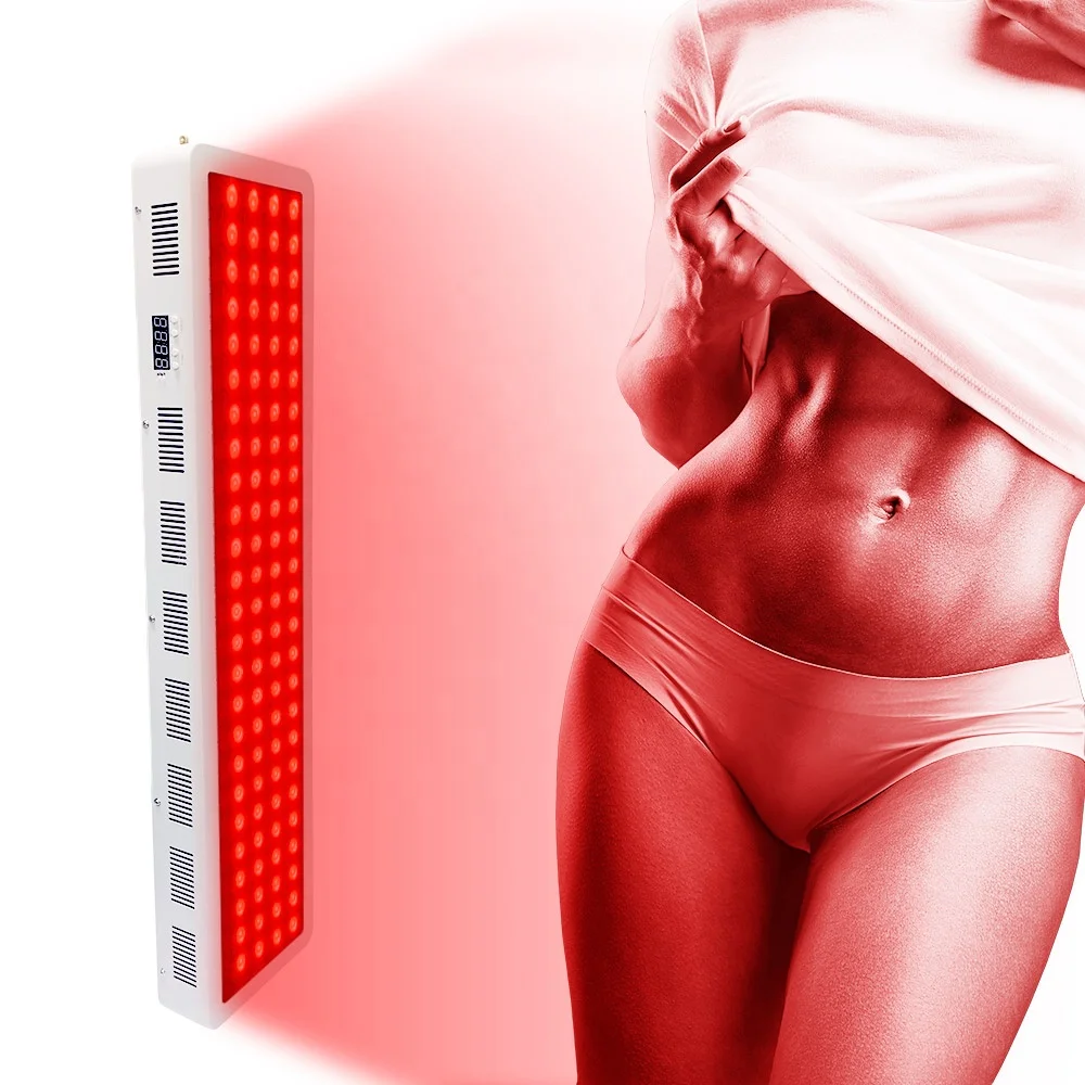 
RHONG 660nm 850nm Red Near Infrared PDT Therapy Panel Full Body 1000W Red LED Light Therapy 