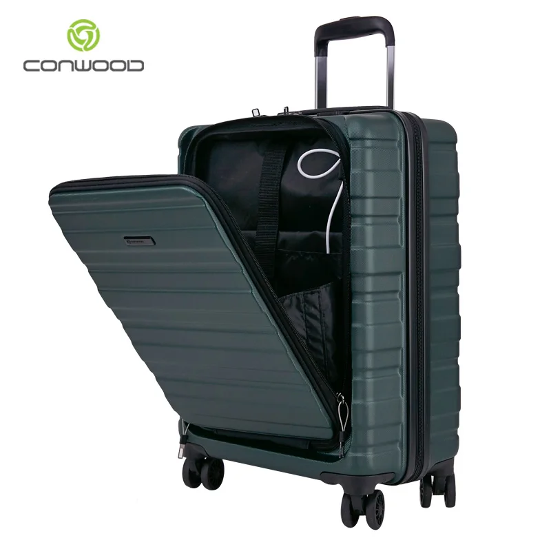 2022 ABS China new design BSCI certificated, REACH standard travel hard suitcase