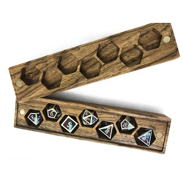  Деревянная коробка для костей Dungeon and