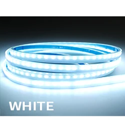 DIY 1.2M 1.5M 1.8M Car Flexible Daytime Running Light Modified Decorative LED Hood Light Strip Bar White 6000K Head Lamp DRL