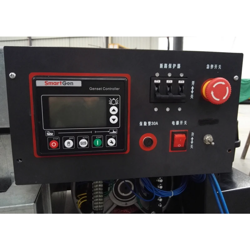 1 3 фазы 9KW 11KVA природного газа генераторная установка с воздушным охлаждением 10KW 12KVA сжиженного