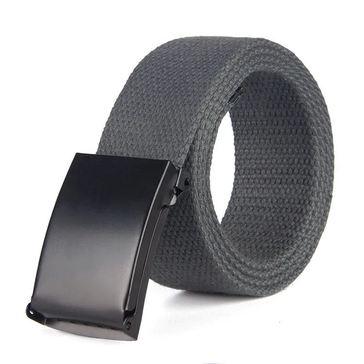 Wholesale Mens Colorful Cotton Fabric Cotton Canvas Web Belt