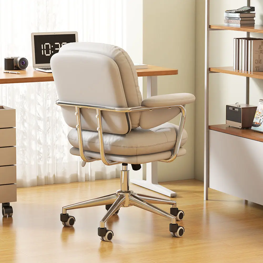 Office Chair Swivel Lifting Leather PU Luxury Modern Home Executive Desk Ergonomic Furniture Study Gaming Computer Office Chairs