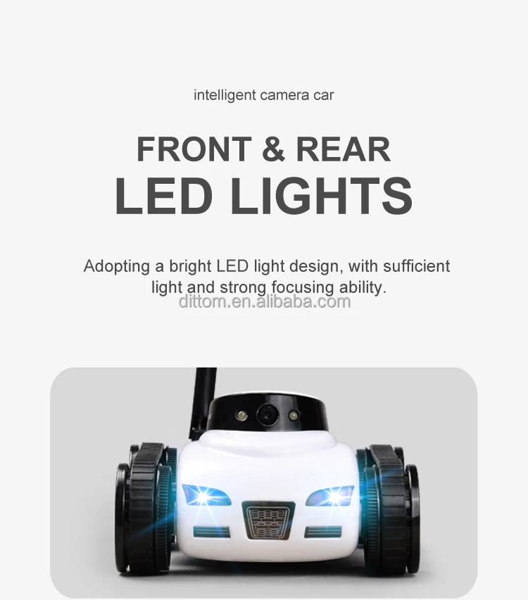 I-Spy Toys WIFI Real-time Transmission Mini RC Tank 777-272 RC Camera Cars with 30W Pixels