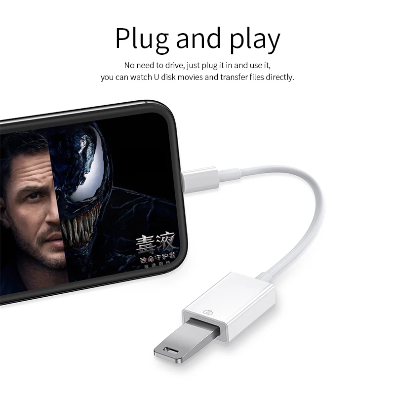 Professional Supplier Mobile Phone Use Lightning Adapter Best 3.5 Mm Adapter Otg Cable