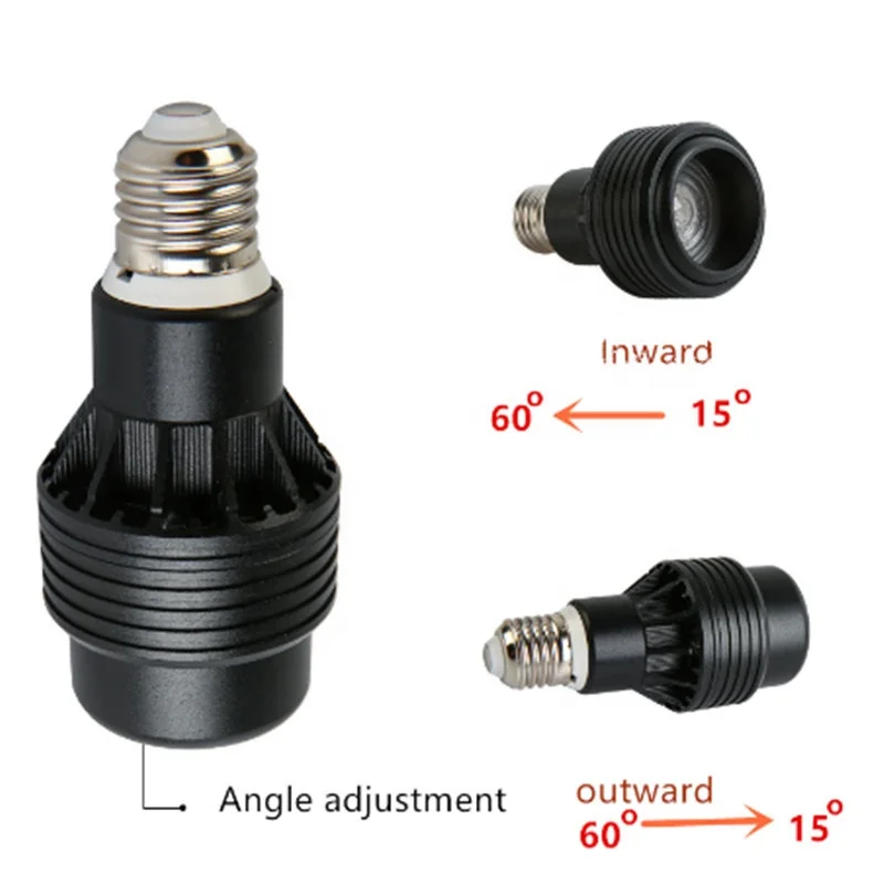 CRI 90 new model  zoomable  7w led bulb par20 adjustable spotlights 15 to 60 degree