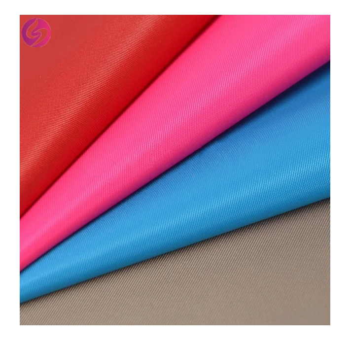 High quality 100% Polyester 290D twill oxford fabric PU quality Polyester Material Fabric