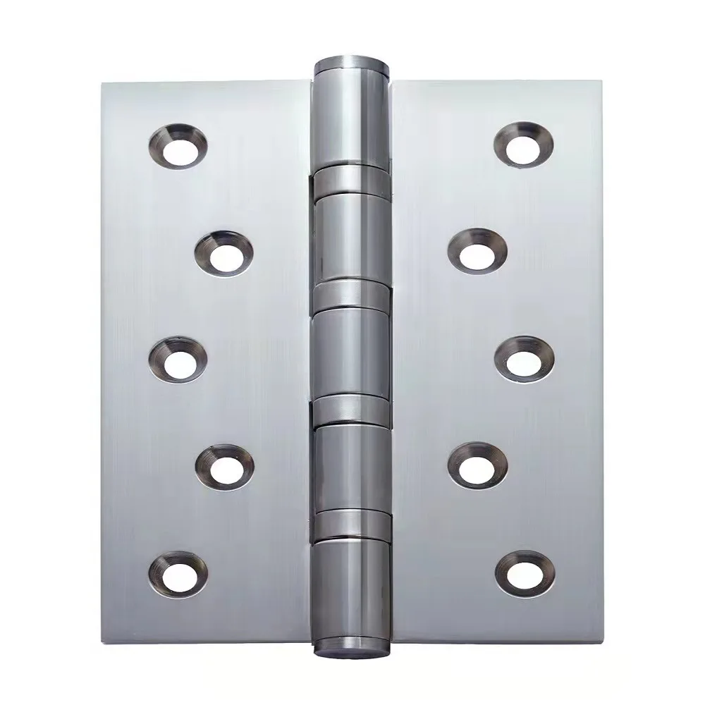 304 silent stainless steel ball bearing wooden door room door hinge 4 inch door hinge thickened