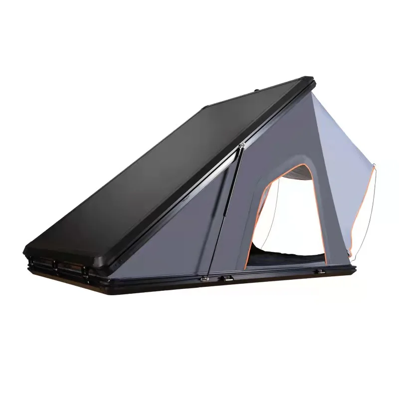 TOURISTA Hot sale rooftop tent rugged shell triangle aluminum roof top tent hard shell