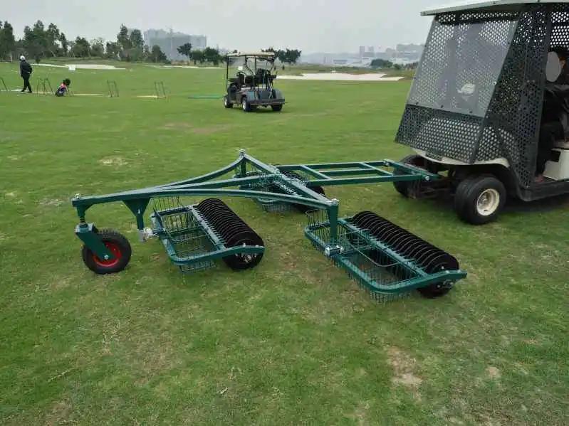 Wholesale Golf 3/5 Section Ball Picker Golf Ball Picker with Front Wheel Golf Driving Range Equipment