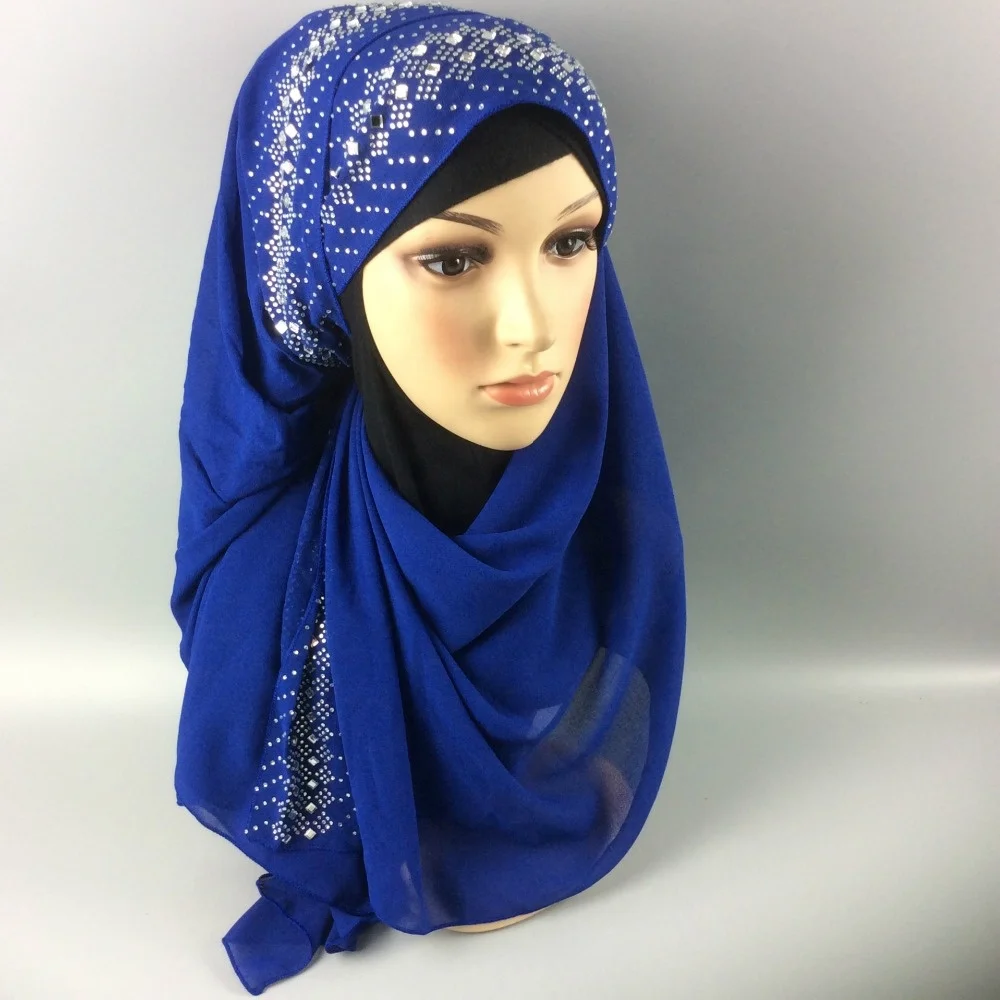 Beautiful designed comfortable breathable multicolor high quality women hijabs