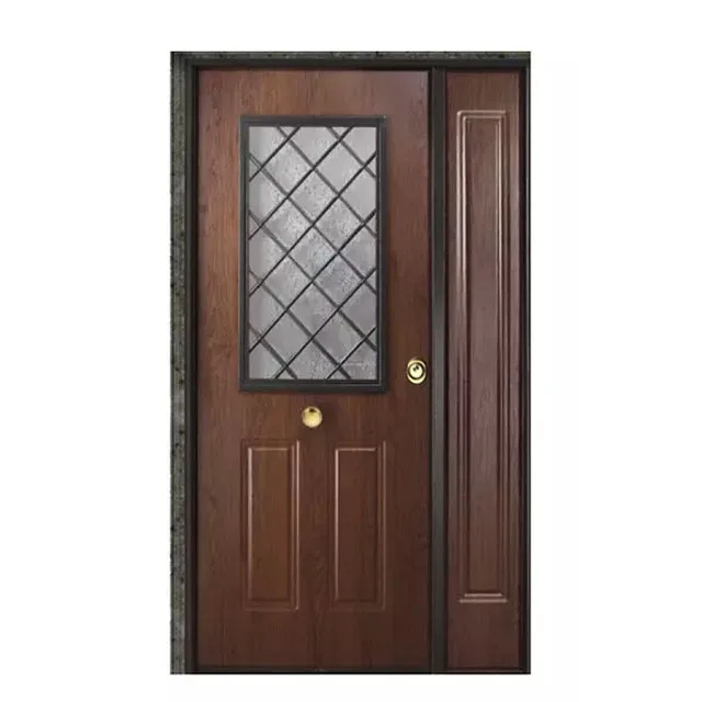 ENV1627 standard High Quality PVC-Steel Double Leaf Security Door entrance armored door