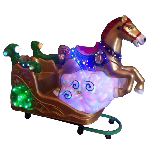 2 места монетные детские аттракционы, тренерские монетные машины, различные монетные механические лошади для продажи