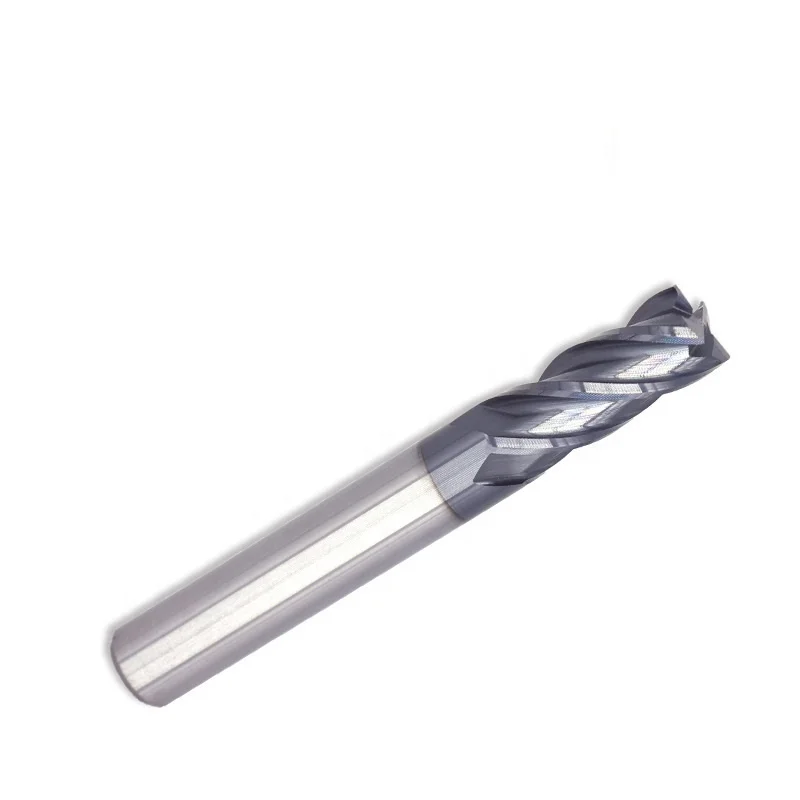 
Carbide End Mill 1-12mm 4 Flute CNC Router Bit Spiral Milling Cutter CNC Machine End Mill 
