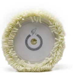 Шерстяная полировальная накладка, изогнутая задняя односторонняя шерстяная полировальная накладка