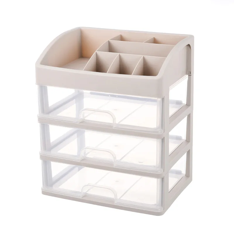 
Makeup Storage Box Cosmetic Organizer Multi-layer Drawer for Bathroom Bedroom, Keeping Your Dressing Table More Tidy 