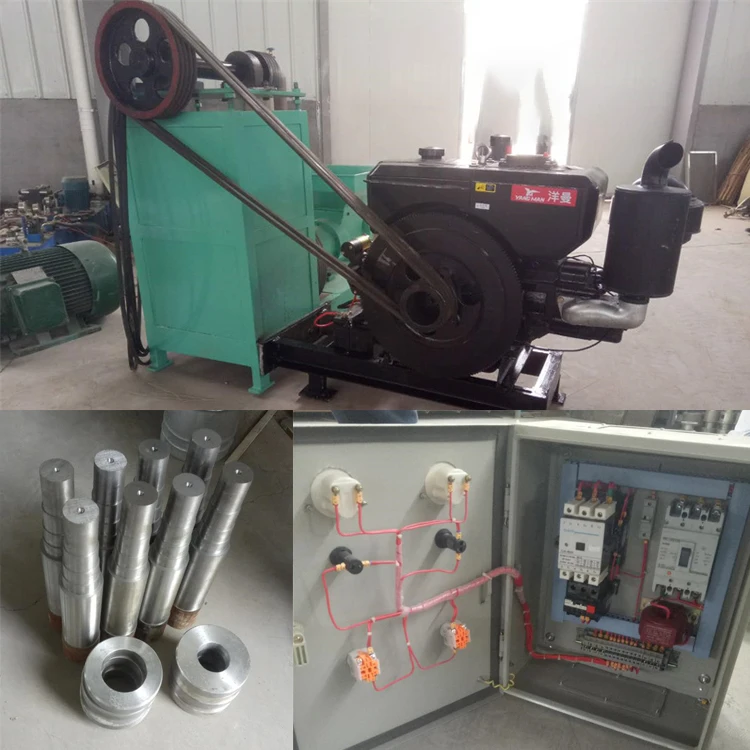 ZBJ- 70 Factory Supply Cheap Price Wood Chip Sawdust Briquette Making Machine/Briquette Extruder
