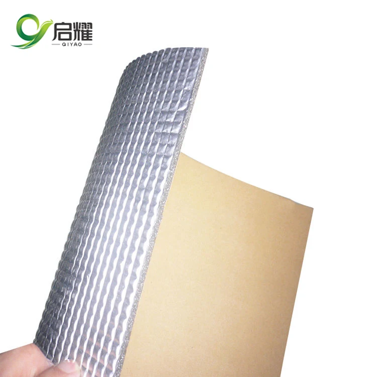2023 Industrial Design Style Self-Adhesive Thermal Insulation Sheet Aluminum Foil Backed XPE Foam Construction Sound Insulation