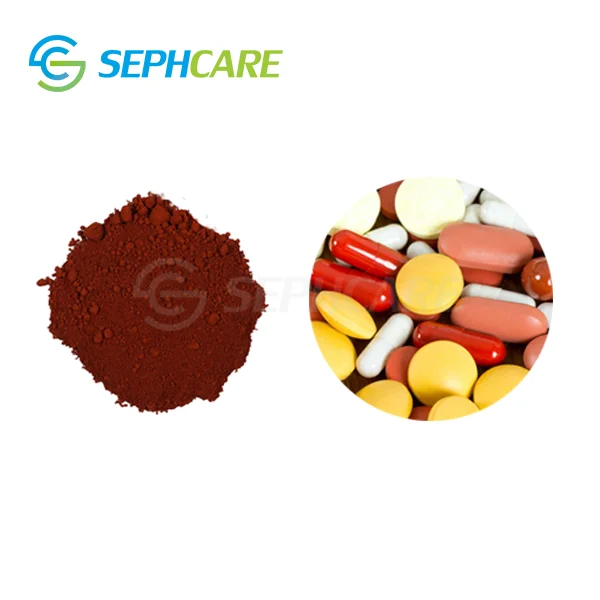 Sephcare Iron Red Brown Black Yellow Oxide Cosmetics Pigments for makeup matte lips eyeshadow