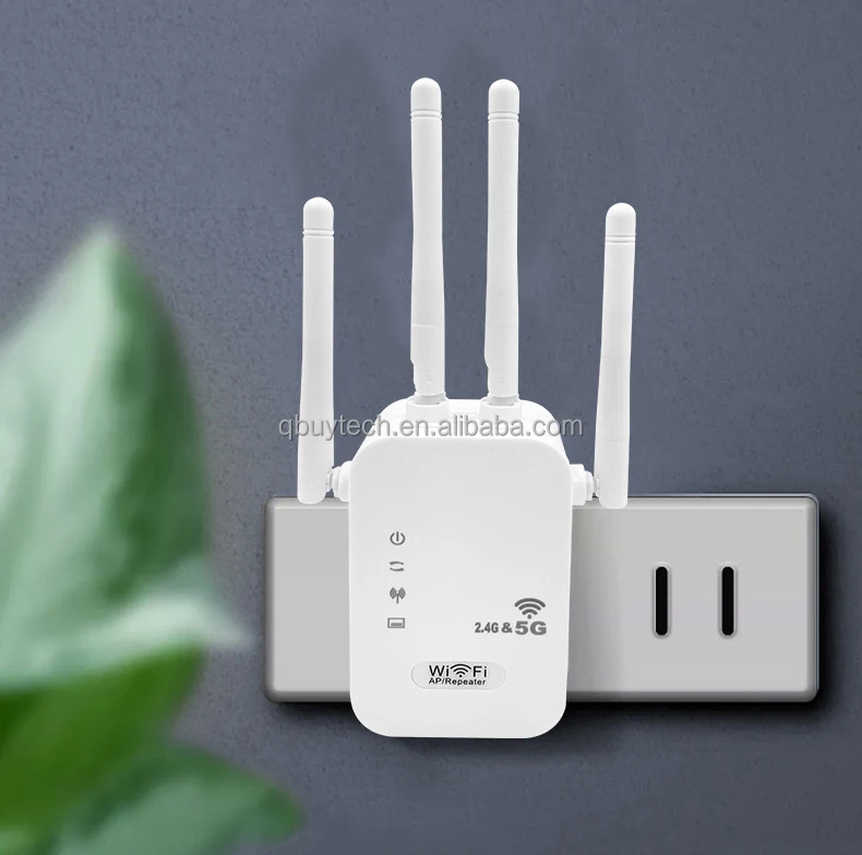 WiFi Repeater Wps Router 1200Mbps Wireless Router Signal Boosters Network Amplifier Extender WiFi Repeater