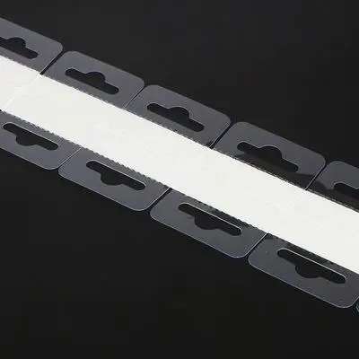 Plastic adhesive hook paper box adhesive hook merchandise display hook