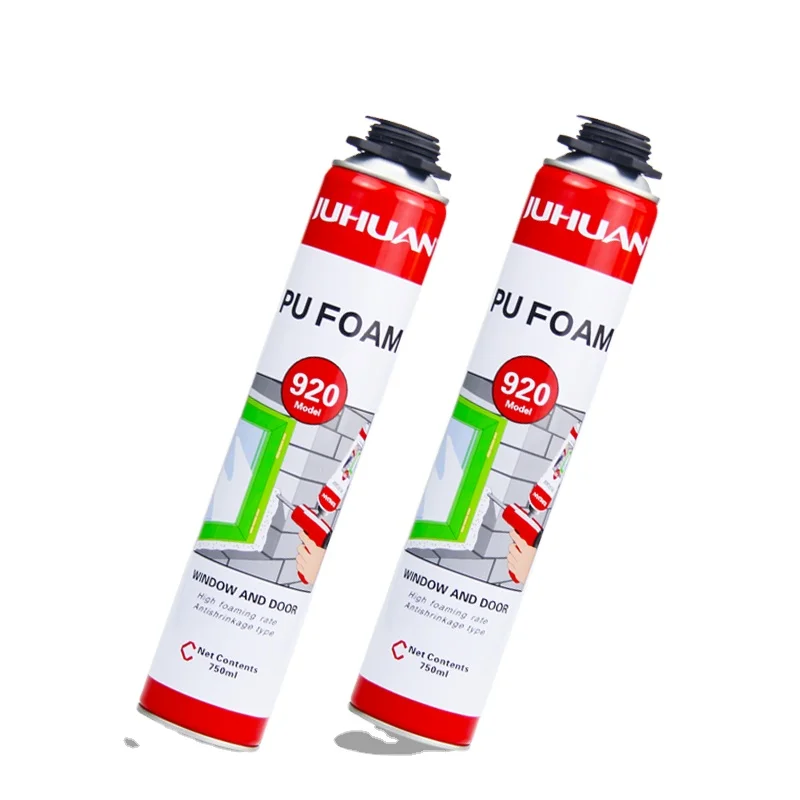 Favorable Price espuma de poliuretano Sound Heat Insulation Construction Polyurethane Spray PU Foam