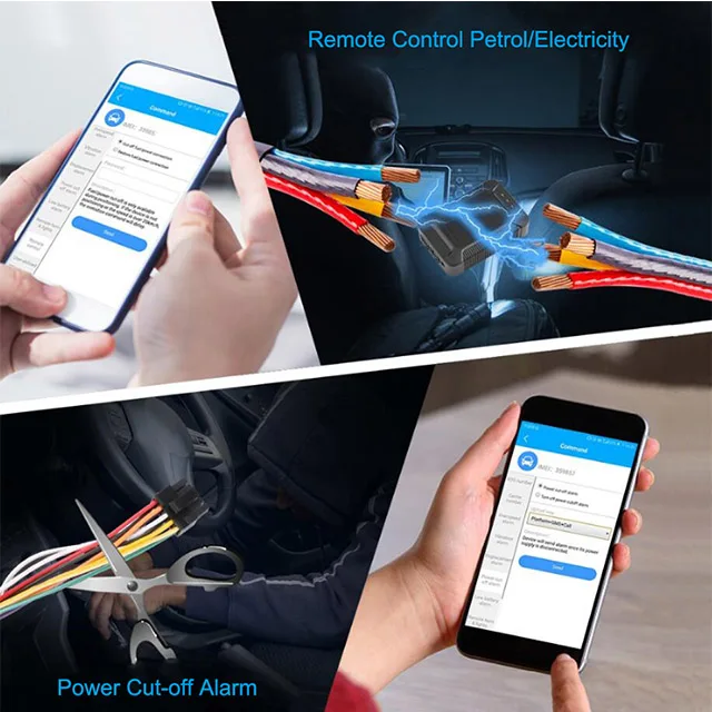 Original concox jimi car GT810 X3 gps tracker with engine stop and two way communication and fuel sensor monitor