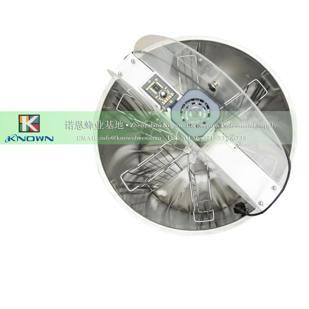 beekeeping equipment electrical 6 frames reversible honey extractor