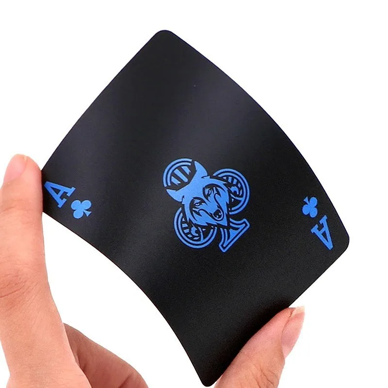 Оригинальные игральные карты, Золотые пластиковые печатные карты, высококачественные ПВХ карты для игры в покер от китайского завода