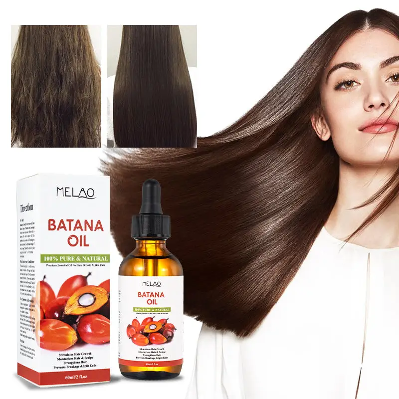 Private Label Wholesale Natural Organic Smooth Repair Deeply Moisturize Dryness Prevent Hair Loss Hair Growth Batana Oil