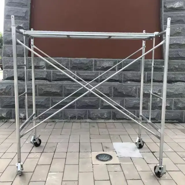 Ladder Frame Scaffolding  Construction Material Brace Scaffolding Platform System H Frame Scaffolding for Construction