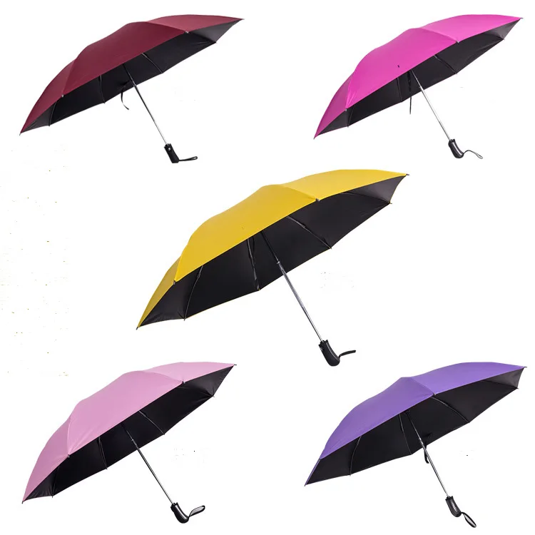 23inch 3 folding Reverse Inverted Windproof Uv Proof Rainproof Auto Open Close Umbrella