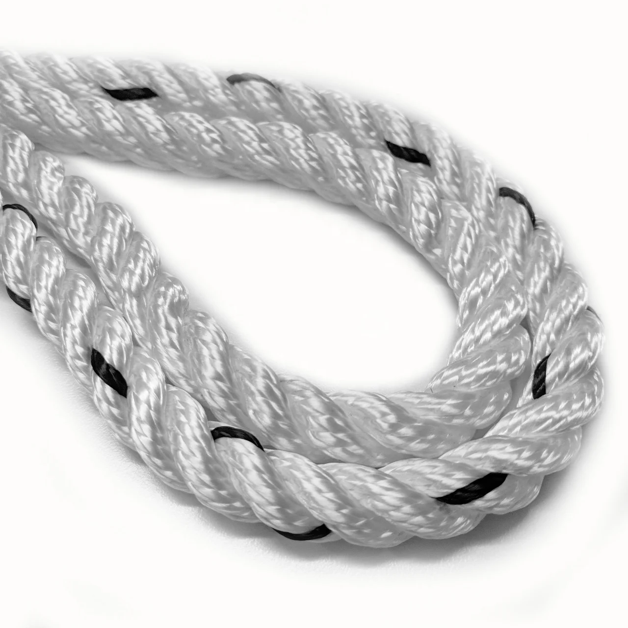 China Wholesale 3 or 4 Strand Twisted 4-60mm Mooring Rope Heavy Duty Marine Rope for Sports Fishing Power Rescue