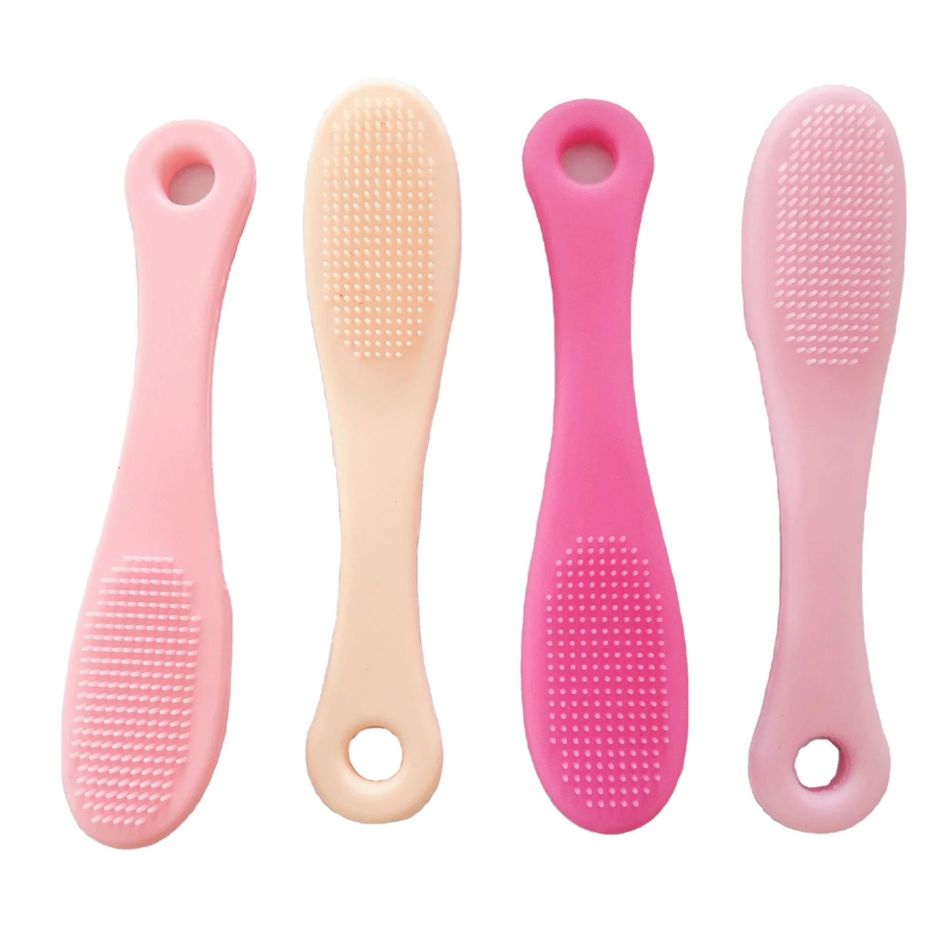 Hot whole sale Facial Skin Care Silicone Finger Brushes for lady nose