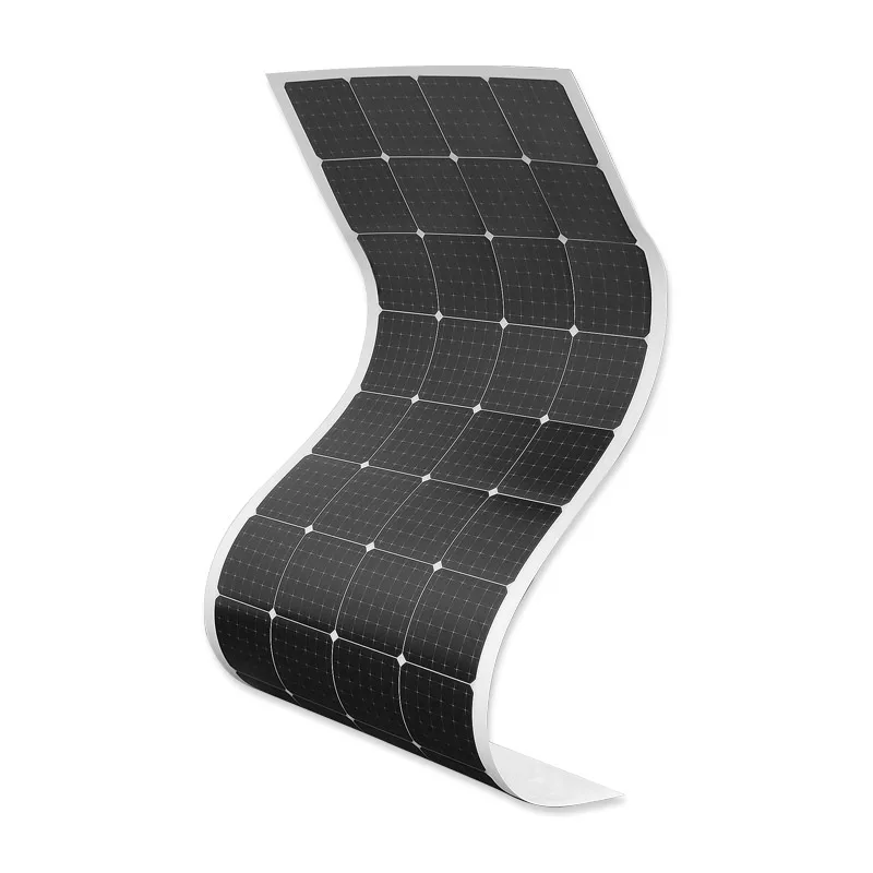 Fomosi High Efficiency Small Thin Film 50W 100w 120w 200w 360W ETFE Sun Power Monocrystalline Solar Flexible Panels for Balcony