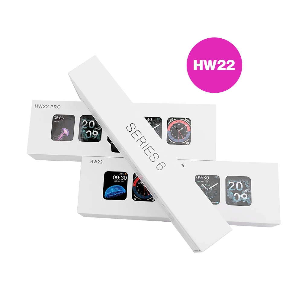 2022 new Smartwatch HW22 pro max W26 T500  HW16 m26 +plus reloj inteligente Watch 6 iwo HW22 Wearfit pro series 6 Smart watch