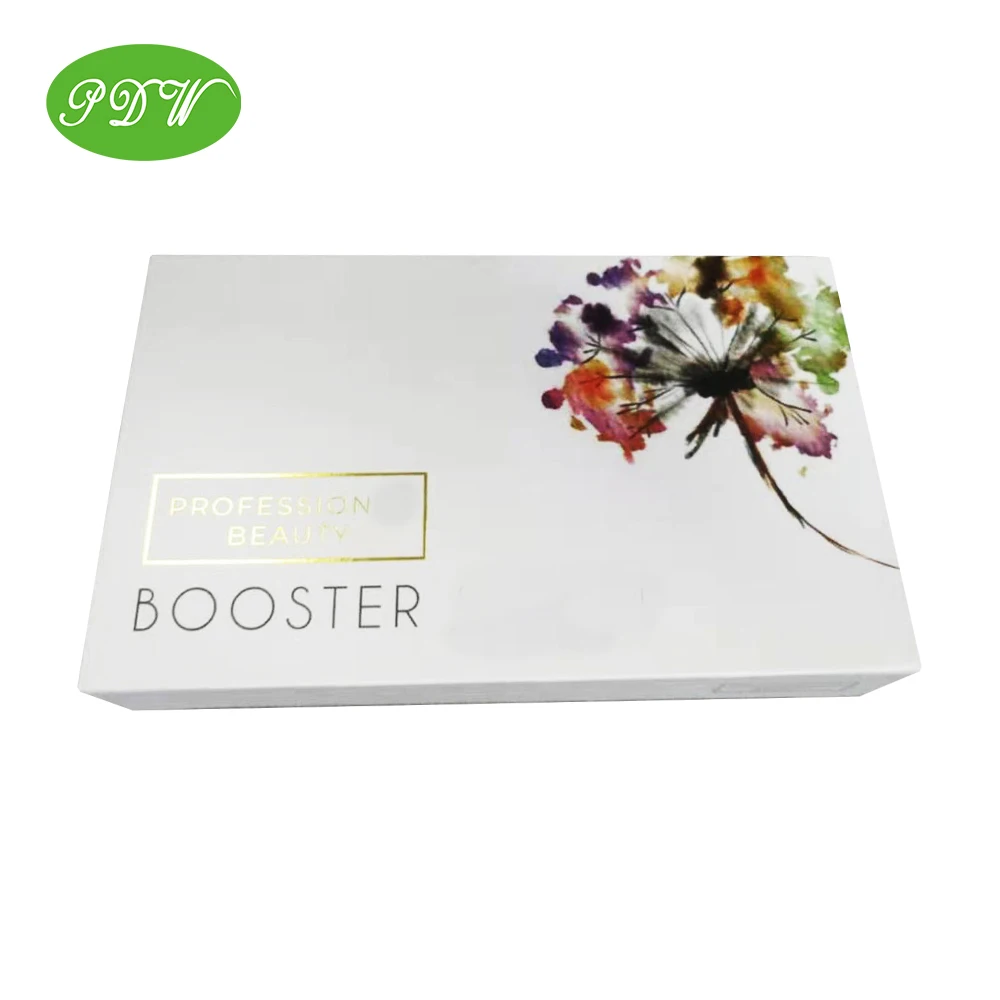 
White magnetic 5 essential oil bottle cosmetic perfume package gift box with eva tray 