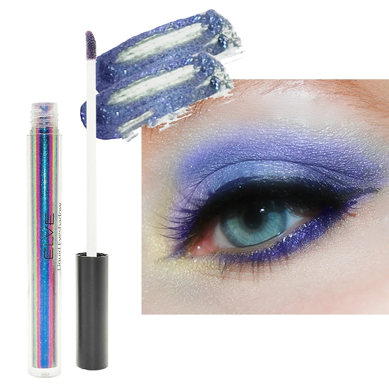 6pcs Long-lasting Quick Drying Pigmented Loose Glitter Eyeshadow Bling Eye Shadow Shimmer Eye Makeup Quick Dry Liquid Eyeshadow