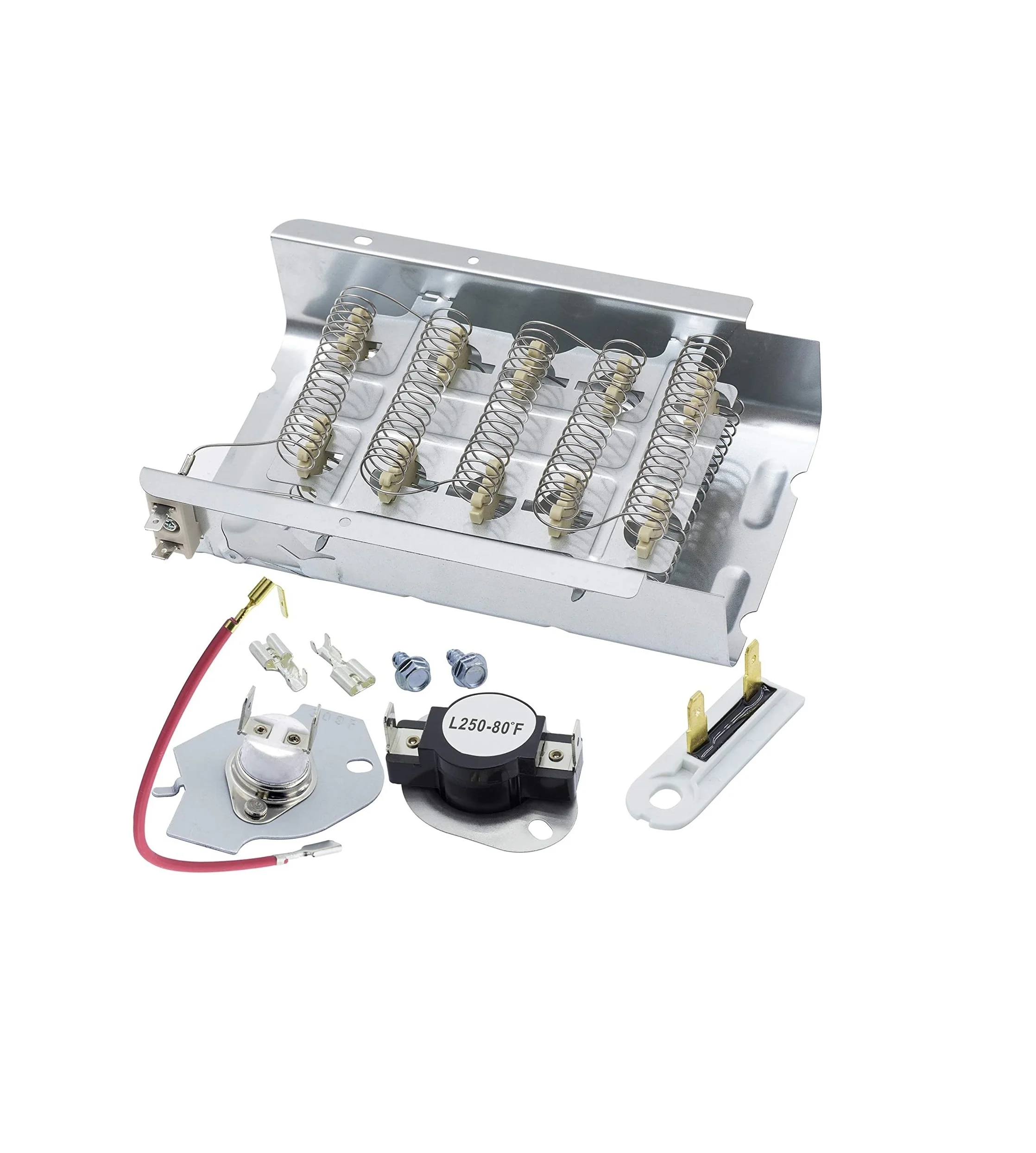279838 & 279816 & 3392519 Dryer Heating Element and Thermal Cut-off Fuse Kit