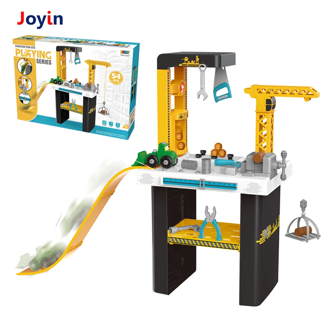 Simulation Children 54 pcs with Child Engineering Car Disassembly Repair Suit Play House Toy