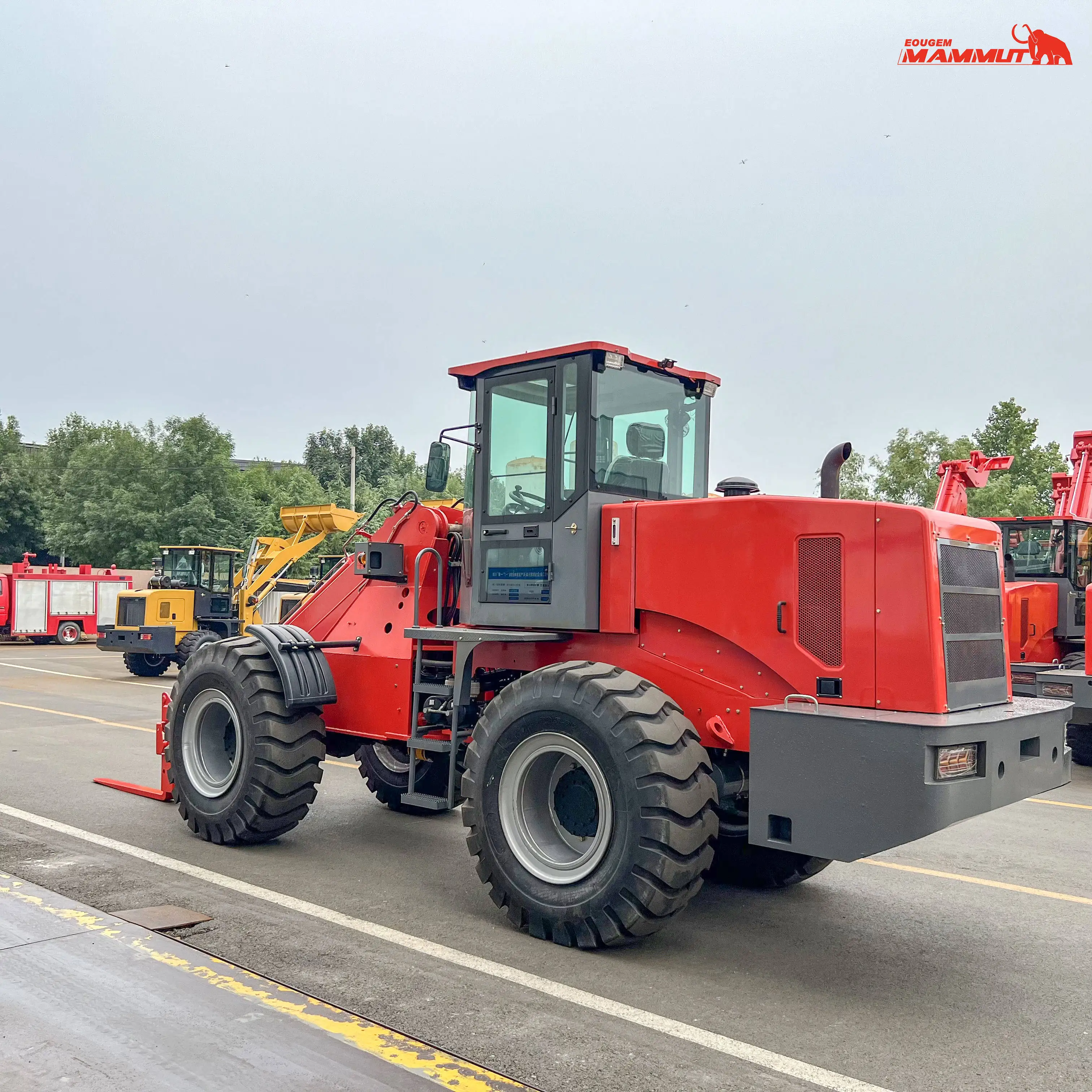 Telescoping loader 4.0 Ton 4.5 Ton Farm Agricultural Machinery Maintain lifting mini telescopic loader