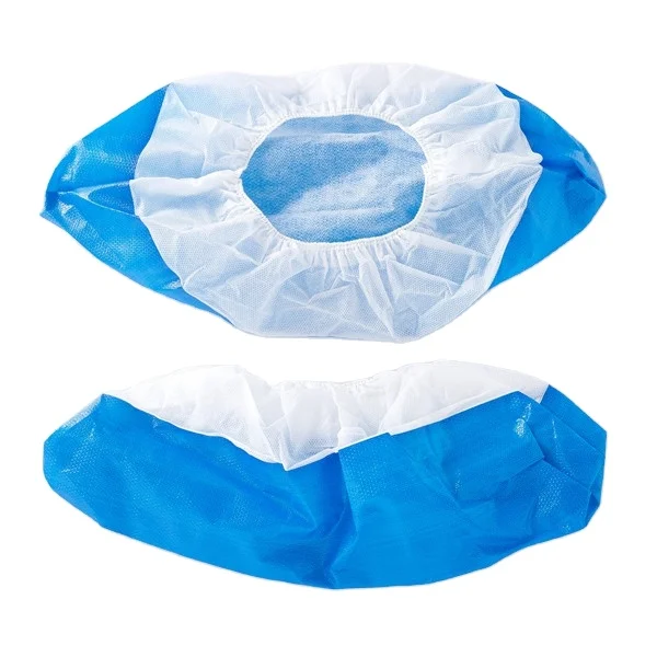 Одноразовые PP + CPE Чехлы для обуви, водонепроницаемая Защитная повседневная одежда