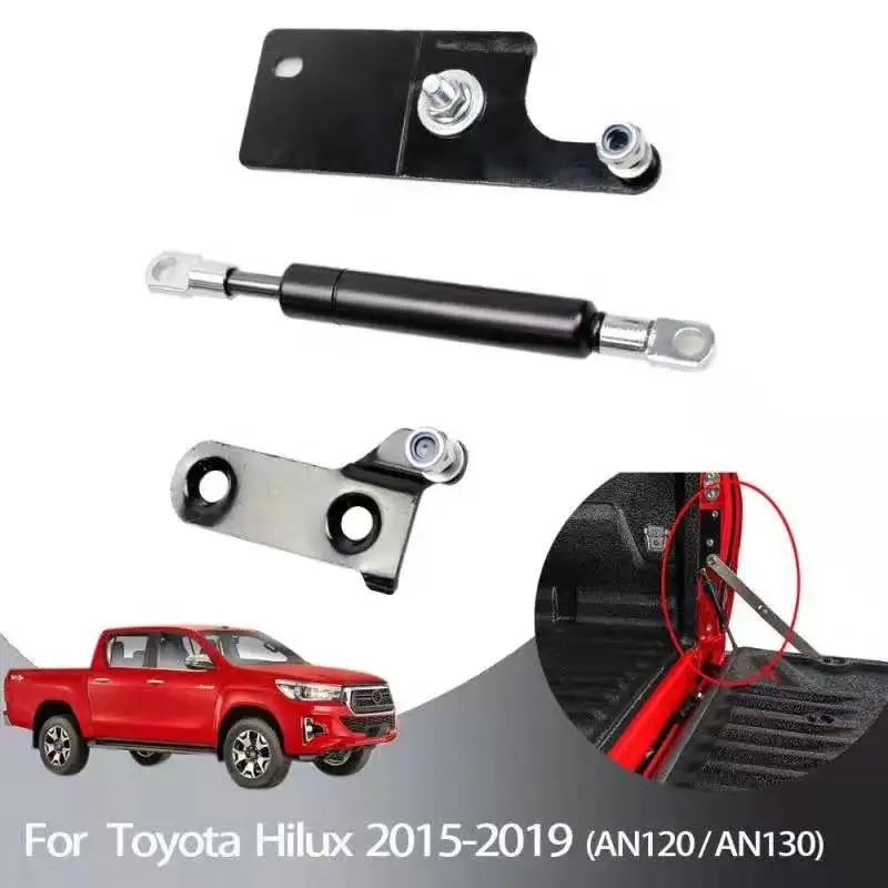 Auto Tailgate Trunk Rear Gas Shock Lift Support Struts Damper forToyotaHiluxGUN125RevoTruckMastersOX