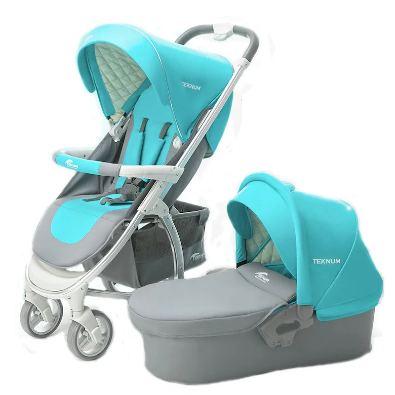 2 in 1 baby stroller of inflatable 4 wheels and good quality baby carriage baby doll stroller