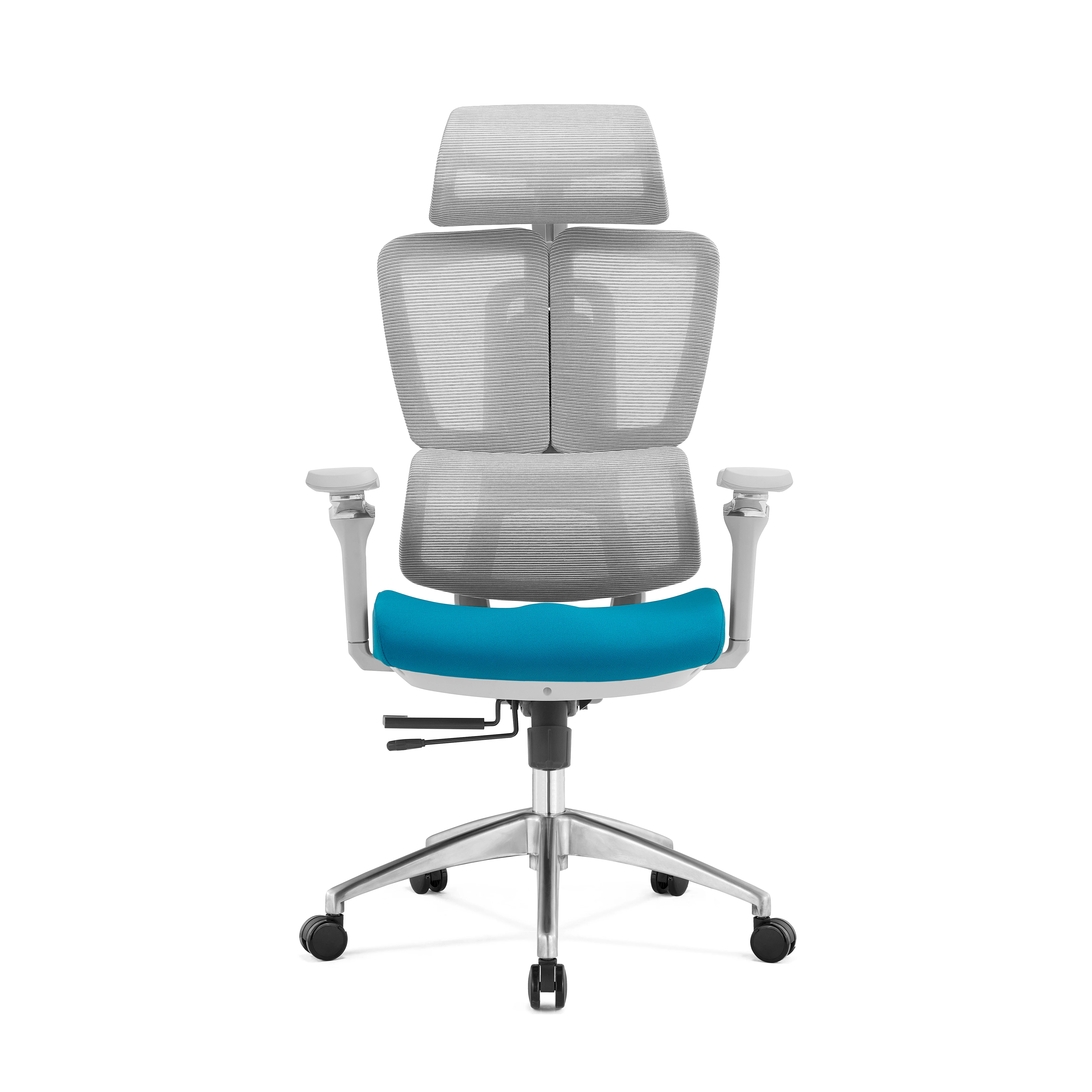 Foshan New luxury modern design ergonomic office mesh fabric chair Comfort Swivel executive chair with 6D armrest