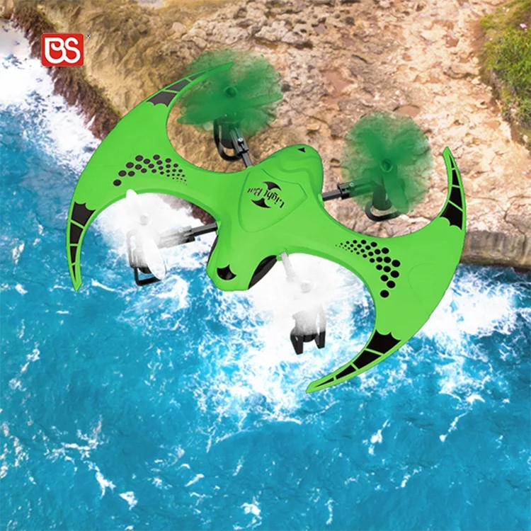 BS Toy 4K 2.4G 4 Channel Hand RC One Button Control Full Protection USB Gyro Night Light Vision Drone Flying Without Camera