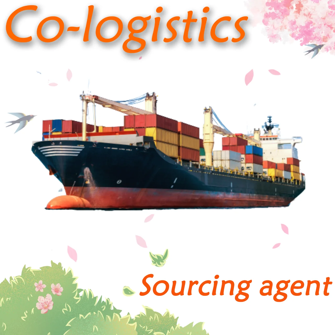 Freight forwarder China to Egypt Door to Door  Sea Air Cargo Delivery LCl/FCL Shipping