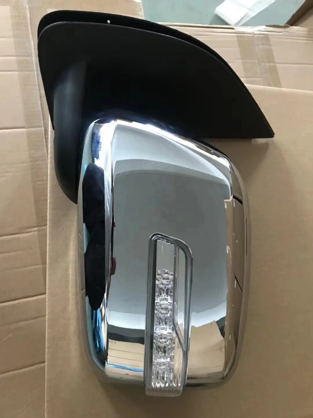Car accessories Pickup Led rear chromed side rear view mirror for Navara Np300 Frontier side mirror