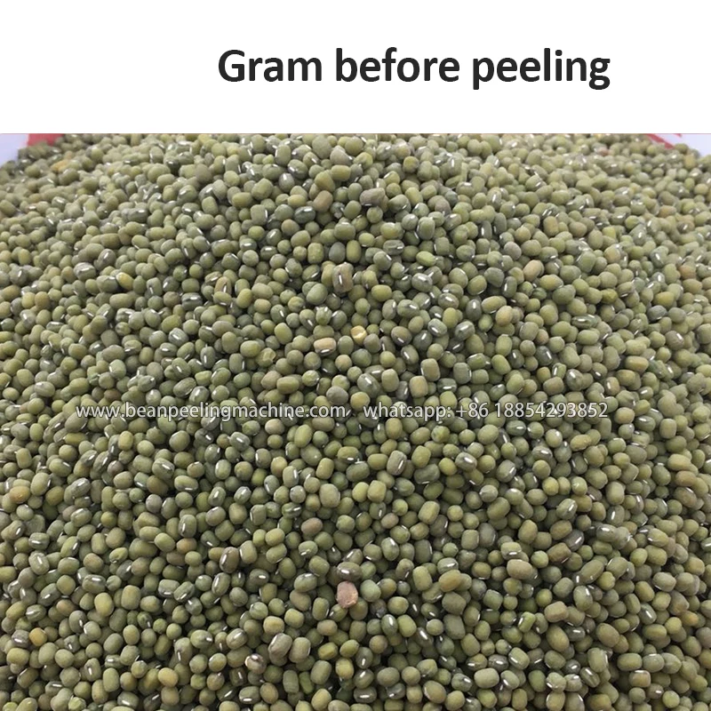 1500kg/hour bean gram peeling/peeler machine mung bean skin removing machine