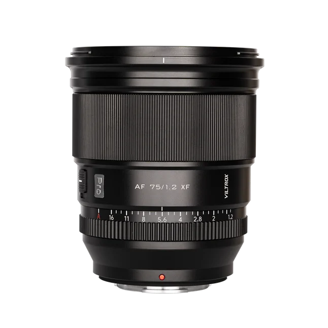 Viltrox new PRO Level 75mm F1.2 XF Auto Focus Large Aperture Prime Lens Designed for Fujifilm Fuji X-mount Cameras